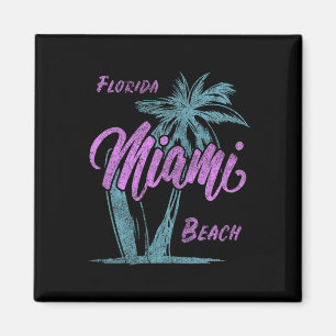 Florida Miami Beach Palmen Sommerurlaub Familie F Magnet
