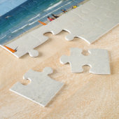 Florida Miami Beach. Weihnachtsgrüße Puzzle (Seite)