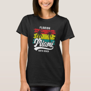 Florida Miami South Beach Florida Sumer Miami Beac T-Shirt