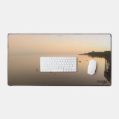 Florida Mirror Still Ocean Sunrise Natural Foto Schreibtischunterlage (Tastatur & Maus)