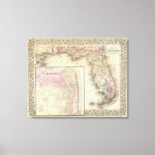 Florida, Mobile Leinwanddruck