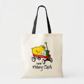 Florida Mobile Notary Chick Red Wagon Tote Bag Tragetasche (Vorne)