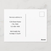 Florida Mockingbird Sunshine Postkarte (Rückseite)