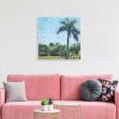 Florida Monet Palm Leinwanddruck (Insitu (Wohnzimmer))