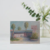 FLORIDA MOTEL Postkarte (Stehend Vorderseite)