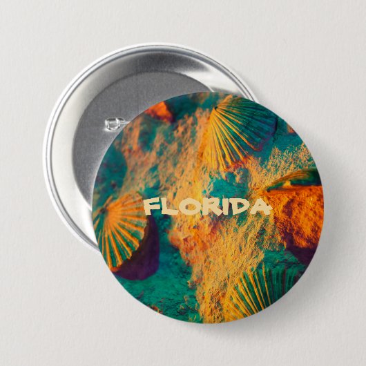 FLORIDA Muscheln Button (Vorne & Hinten)