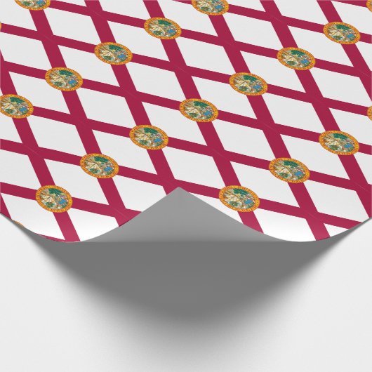 Florida-Muster als Muster ausfüllen Geschenkpapier (Ecke)