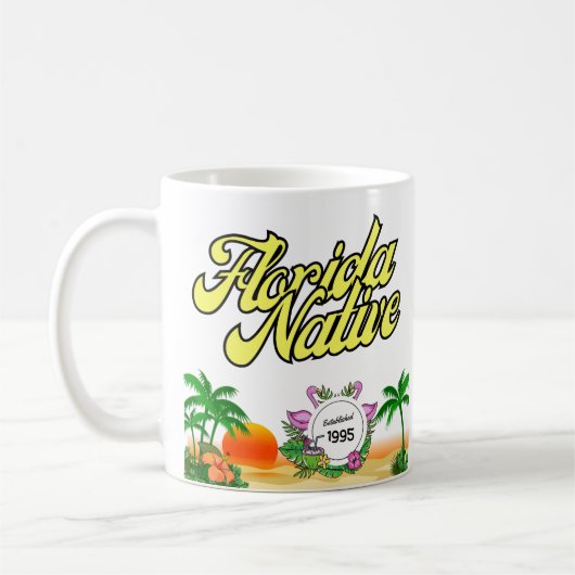 FLORIDA NATIVE - Etabliert(Personalisieren Sie Ihr Kaffeetasse (Links)