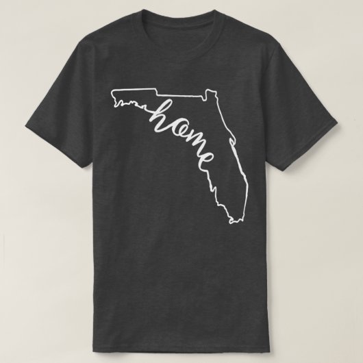Florida Native Zuhause Liebe T-Shirt (Design vorne)