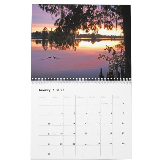 Florida-Natur-Kalender 2009 Kalender (Jan 2027)