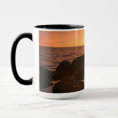Florida Natural Fotografy Ocean Beach Sunset Tasse (Links)