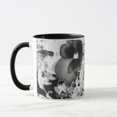 Florida Nature Foto Artistic Monochrome Pansy Tasse (Links)