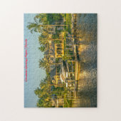 Florida Neapel Küste.Weihnachtsgrüße Puzzle (Vertikal)