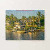 Florida Neapel Küste.Weihnachtsgrüße Puzzle (Horizontal)