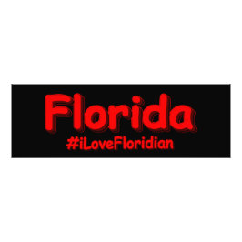 "Florida" Niedliches Design. Jetzt kaufen Fotodruck
