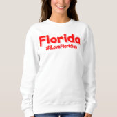 "Florida" Niedliches Design. Jetzt kaufen Sweatshirt (Vorderseite)
