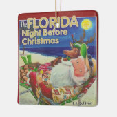 Florida Night Before Christmas Keramik Ornament (Links)