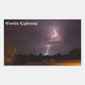 Florida Night Lightning Stickers (Vorderseite)