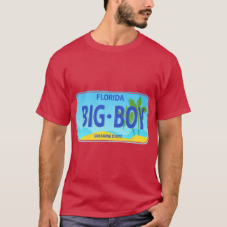 Florida Nummernschild übergroß T-Shirt