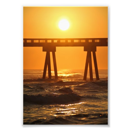 Florida Ocean Sunset 12x18 Foto (Vorne)