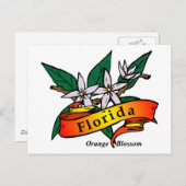 Florida Orange Blossom Postkarte (Vorne/Hinten)