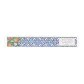 Florida Orange Blue White Tile Polterabend (Person)