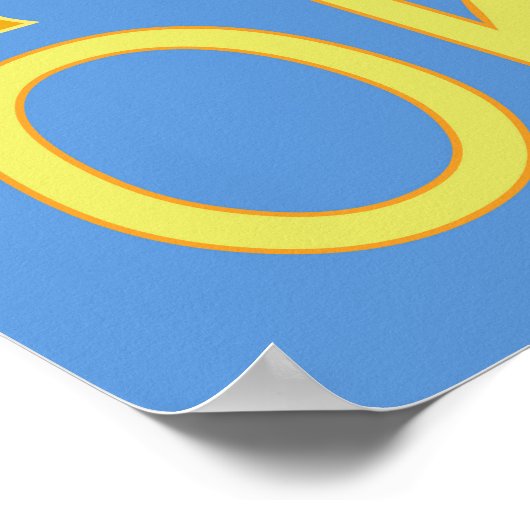 Florida Orange Fruit Poster 24 x 36 (Ecke)