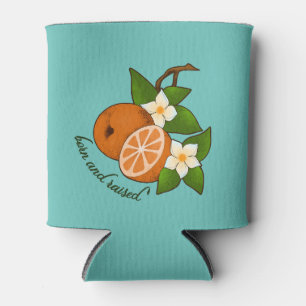 Florida Orange Geboren und erhöht Dosenkühler