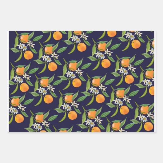 Florida Orange Geschenkpapier Set (Vorderseite 3)
