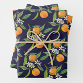 Florida Orange Geschenkpapier Set (Beispiel)