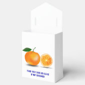 Florida Orange Gevor Box Geschenkschachtel (Geöffnet)
