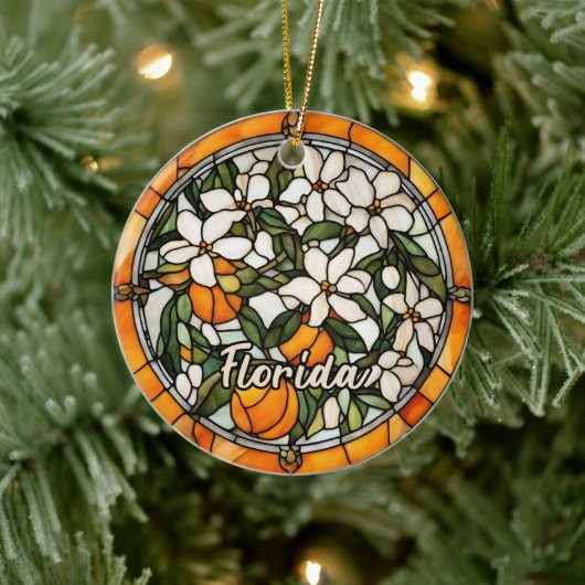 Florida Orange Ornament (Baum)