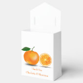 Florida Orange Wedding Geschenkschachtel (Geöffnet)