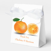 Florida Orange Wedding Geschenkschachtel (Vorderseite)