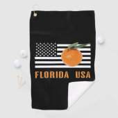 Florida-Orangen Golfhandtuch (Insitu)