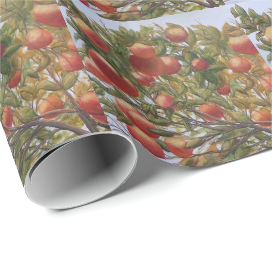 FLORIDA-ORANGEN Packpapier (Rolleneckpunkt)