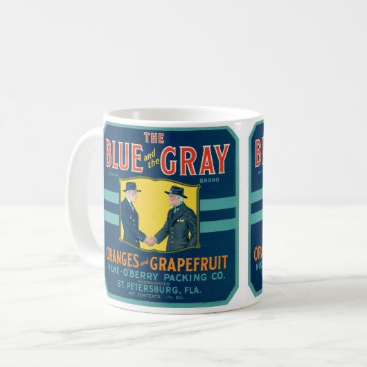 Florida Orangen Tasse (Vorderseite Links)