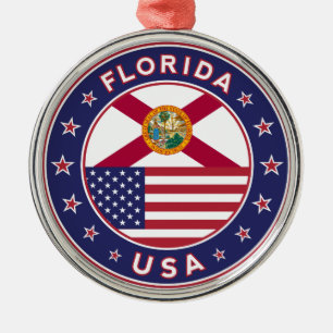 Florida Ornament Aus Metall