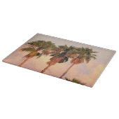 Florida Palm Tree Cutting Board Schneidebrett (Ecke)