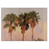 Florida Palm Tree Cutting Board Schneidebrett (Vorderseite)