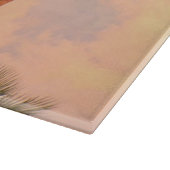 Florida Palm Tree Cutting Board Schneidebrett (Ecke)