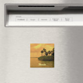 Florida Palm Tree Reverie Magnet (In Situ (Geschirrspüler))