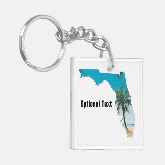 Florida Palm Trees Lisa Schlüsselanhänger (Vorderseite links)
