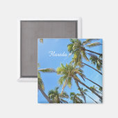 Florida-Palmen-Magnet Magnet (Vorderseite/Rückseite)