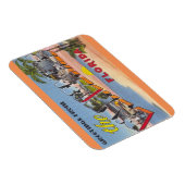 Florida, Palmenstrände Magnet (Rechte Seite)