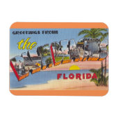 Florida, Palmenstrände Magnet (Horizontal)