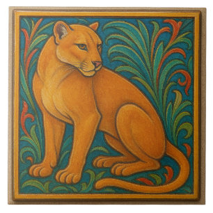 Florida Panther - Keramik Tile Fliese