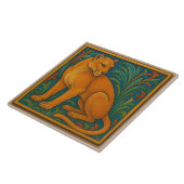 Florida Panther - Keramik Tile Fliese (Seite)
