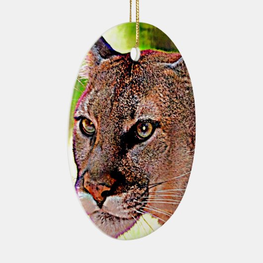 Florida-Panther Keramikornament (Rechts)