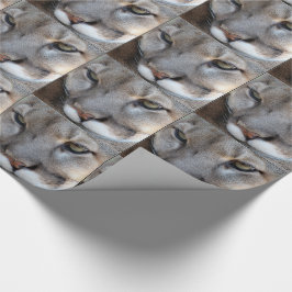 Florida-Panther-Packpapier (4071) (Grenze) Geschenkpapier